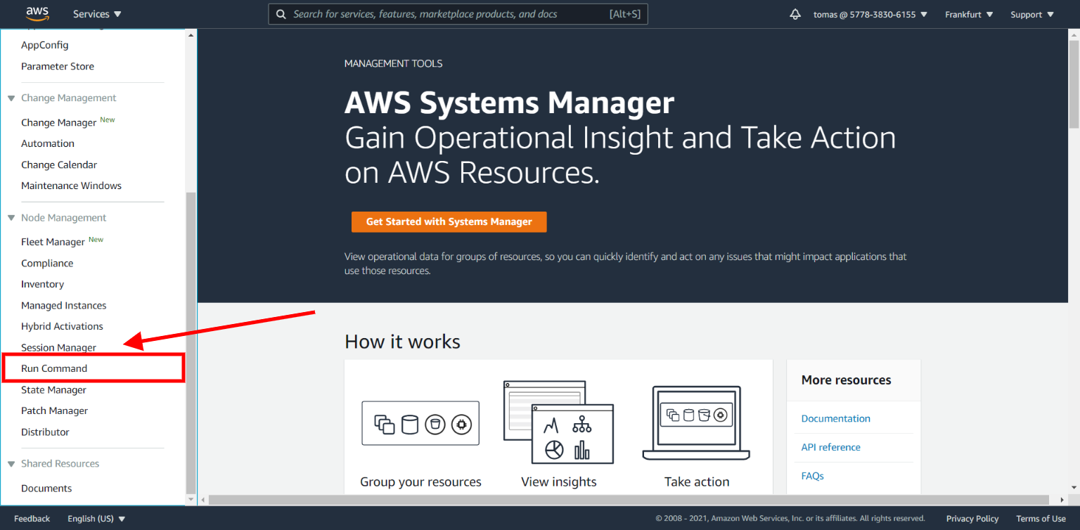 AWS SSM (Systems Manager)